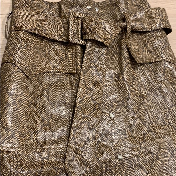 Nanushka skirt snake skin maxi 💕 - Picture 9 of 13